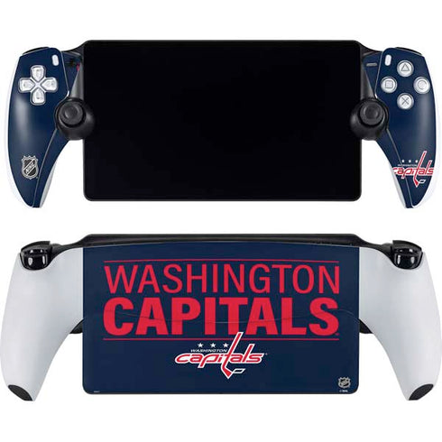 NHL Washington Capitals Lineup PlayStation Portal Remote Player Skin