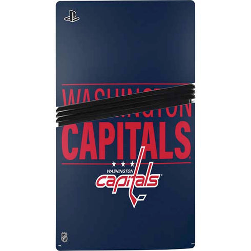 NHL Washington Capitals Lineup PS5 Pro Console Skin