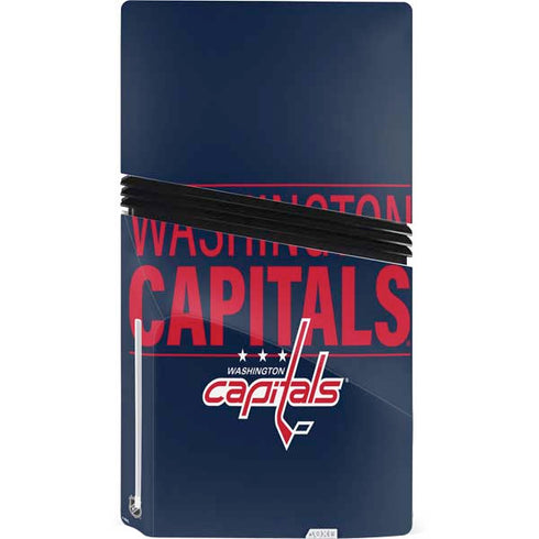NHL Washington Capitals Lineup PS5 Pro Disk Bundle Skin