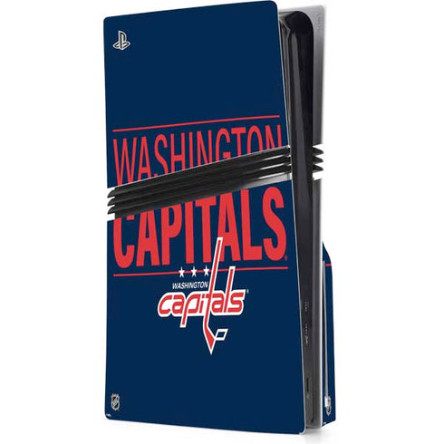 NHL Washington Capitals Lineup PS5 Pro Disk Console Skin