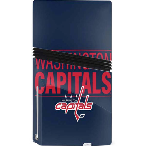 NHL Washington Capitals Lineup PS5 Pro Disk Console Skin