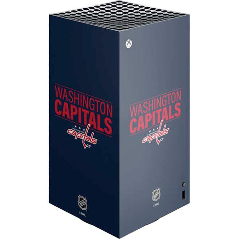 NHL Washington Capitals Lineup XBox Series X Digital Edition Console Skin