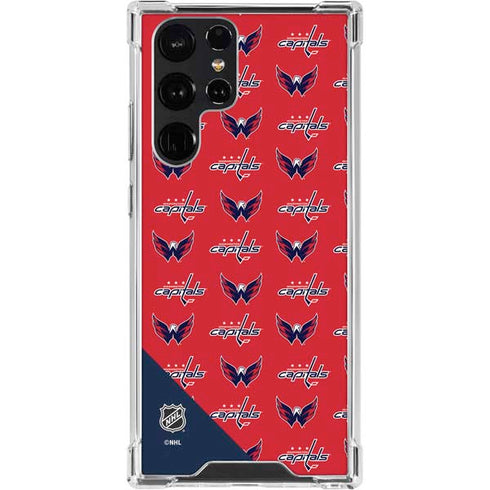 NHL Washington Capitals Pattern Galaxy Cases