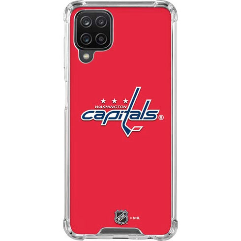 NHL Washington Capitals Solid Background Galaxy Cases