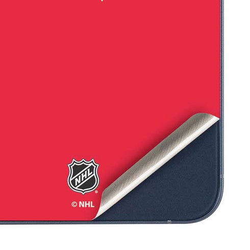 NHL Washington Capitals Solid Background Galaxy A35 5G Skin