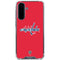 NHL Washington Capitals Solid Background Galaxy A36 5G Clear Case