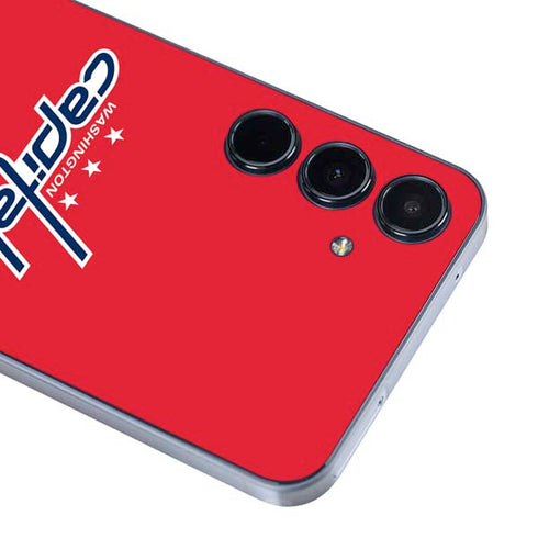 NHL Washington Capitals Solid Background Galaxy A36 5G Skin