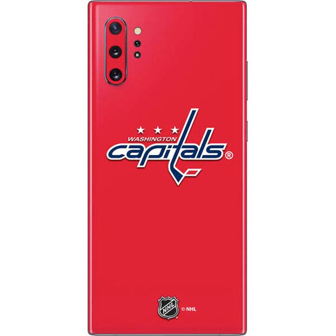 NHL Washington Capitals Solid Background Galaxy Note 10 Plus Skin