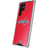 NHL Washington Capitals Solid Background Galaxy S22 Ultra Clear Case