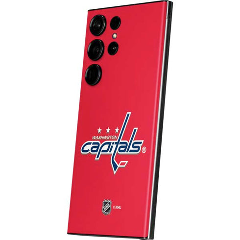 NHL Washington Capitals Solid Background Galaxy Skins