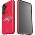 NHL Washington Capitals Solid Background Galaxy S25 Impact Case