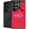 NHL Washington Capitals Solid Background Galaxy S24 Ultra Kickstand Case