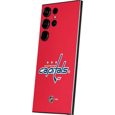 NHL Washington Capitals Solid Background Galaxy S24 Ultra Skin