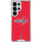 NHL Washington Capitals Solid Background Galaxy S25 Ultra Clear Case