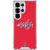 NHL Washington Capitals Solid Background Galaxy S26 Ultra Clear Case