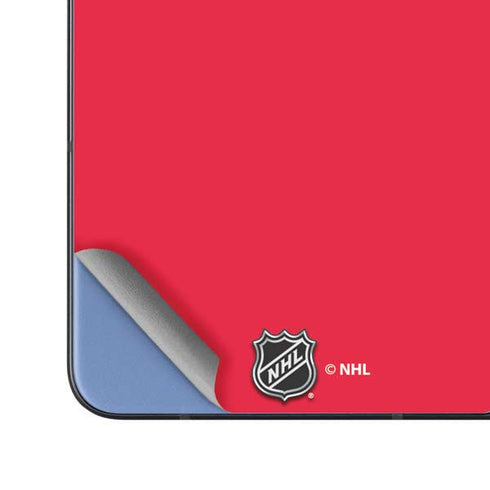 NHL Washington Capitals Solid Background Galaxy Z Fold5 5G Skin