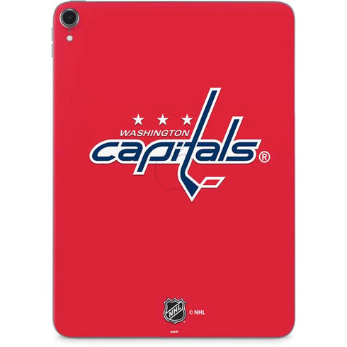 NHL Washington Capitals Solid Background Apple iPad Pro Skin