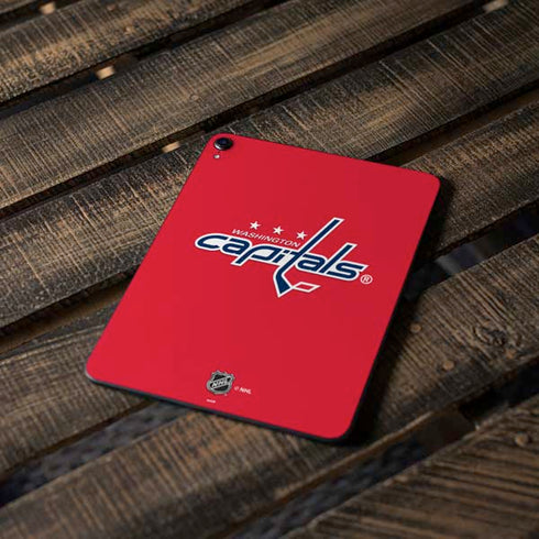 NHL Washington Capitals Solid Background Apple iPad Pro Skin