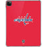 NHL Washington Capitals Solid Background iPad Pro 11in (2024) Clear Case