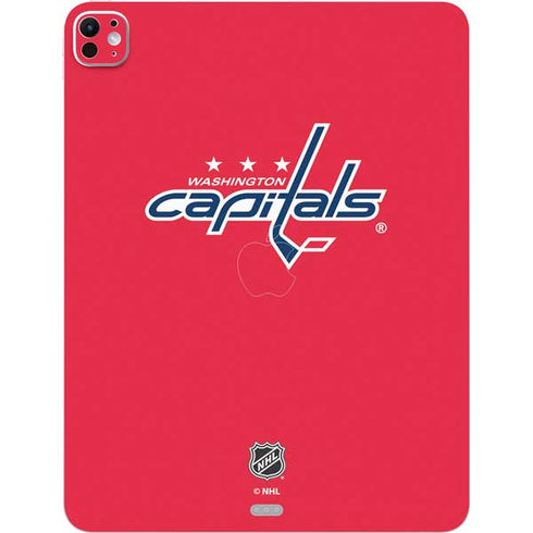 NHL Washington Capitals Solid Background iPad Pro 13in M4 (2024) Skin