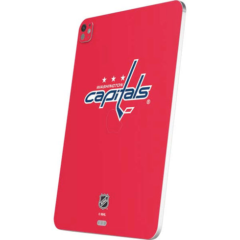 NHL Washington Capitals Solid Background iPad Pro 13in M4 (2024) Skin