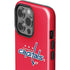 NHL Washington Capitals Solid Background iPhone 15 Pro Impact Case