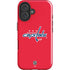 NHL Washington Capitals Solid Background iPhone 16 Impact Case