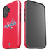 NHL Washington Capitals Solid Background iPhone 16 Plus Impact Case