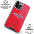 NHL Washington Capitals Solid Background iPhone 16 Pro Clear Case