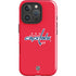 NHL Washington Capitals Solid Background iPhone 16 Pro Impact Case