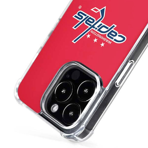 NHL Washington Capitals Solid Background iPhone 16 Pro Max MagSafe Case
