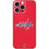 NHL Washington Capitals Solid Background iPhone 16 Pro Max Skin
