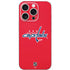 NHL Washington Capitals Solid Background iPhone 16 Pro Skin