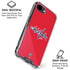NHL Washington Capitals Solid Background iPhone 16e Clear Case