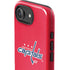 NHL Washington Capitals Solid Background iPhone 16e Impact Case