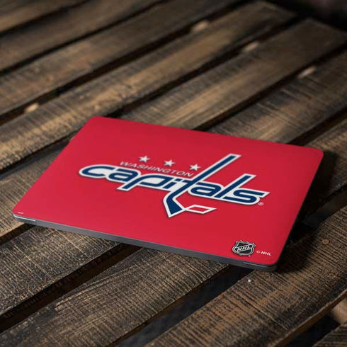 NHL Washington Capitals Solid Background Apple MacBook Air Skin