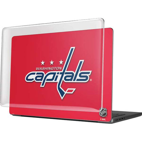 NHL Washington Capitals Solid Background MacBook Pro 14in (2021-24) Case plus Skin