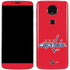NHL Washington Capitals Solid Background Moto E5 Plus Skin