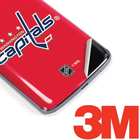 NHL Washington Capitals Solid Background Moto E5 Plus Skin