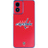 NHL Washington Capitals Solid Background Moto G Play 4G (2024) Skin