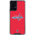 NHL Washington Capitals Solid Background Moto G Power 5G (2024) Clear Case