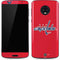 NHL Washington Capitals Solid Background Moto G6 Skin