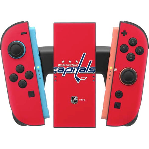 NHL Washington Capitals Solid Background Nintendo Switch 2 (2025) Joy-Con Controller Skin