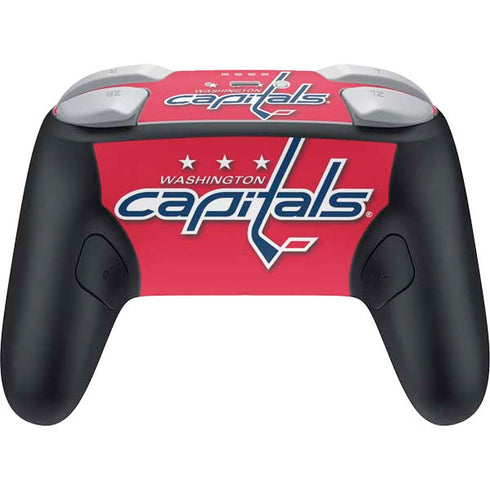 NHL Washington Capitals Solid Background Nintendo Switch 2 (2025) Pro Controller Skin