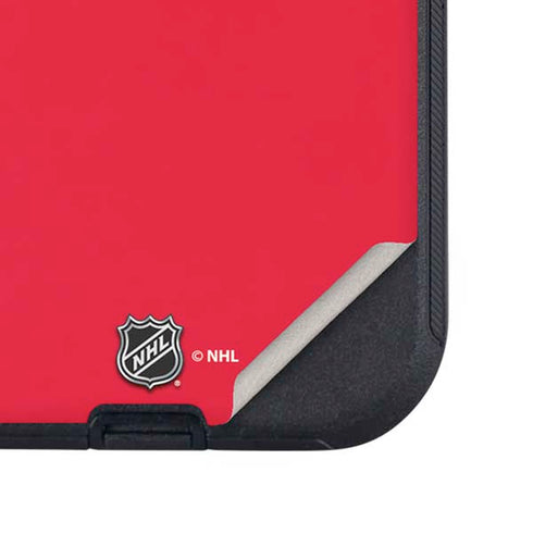 NHL Washington Capitals Solid Background Otterbox Defender iPhone Skin