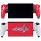 NHL Washington Capitals Solid Background PlayStation Portal Remote Player Skin