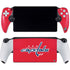 NHL Washington Capitals Solid Background PlayStation Portal Remote Player Skin