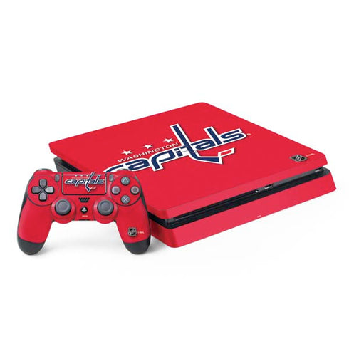 NHL Washington Capitals Solid Background PlayStation PS4 Skins