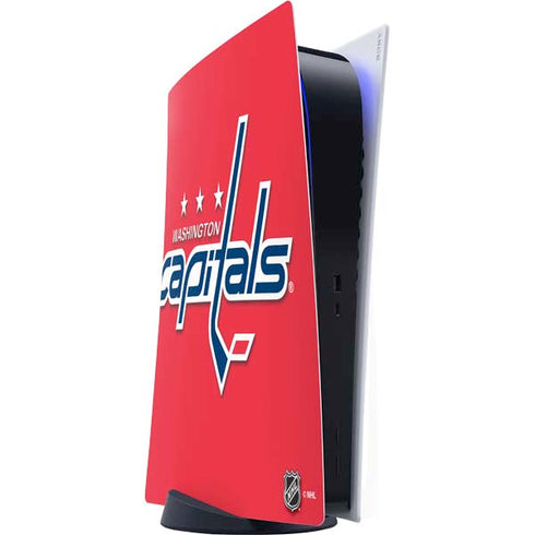 NHL Washington Capitals Solid Background PlayStation PS5 Skins