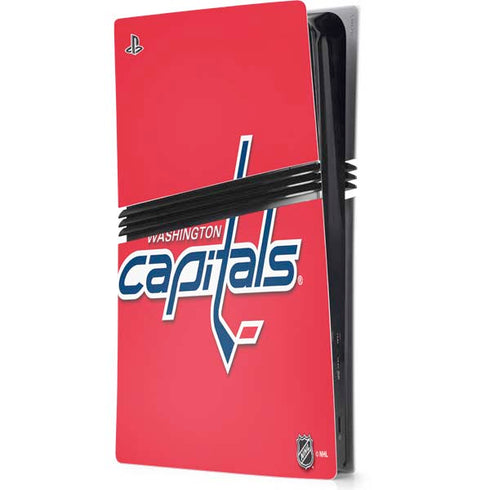 NHL Washington Capitals Solid Background PlayStation PS5 Skins